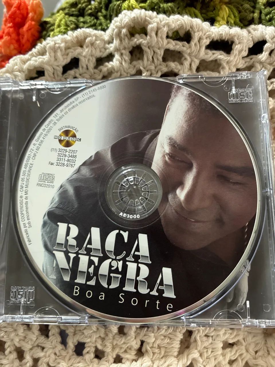Cd Raça Negra  Boa sorte impecável original - Foto 4