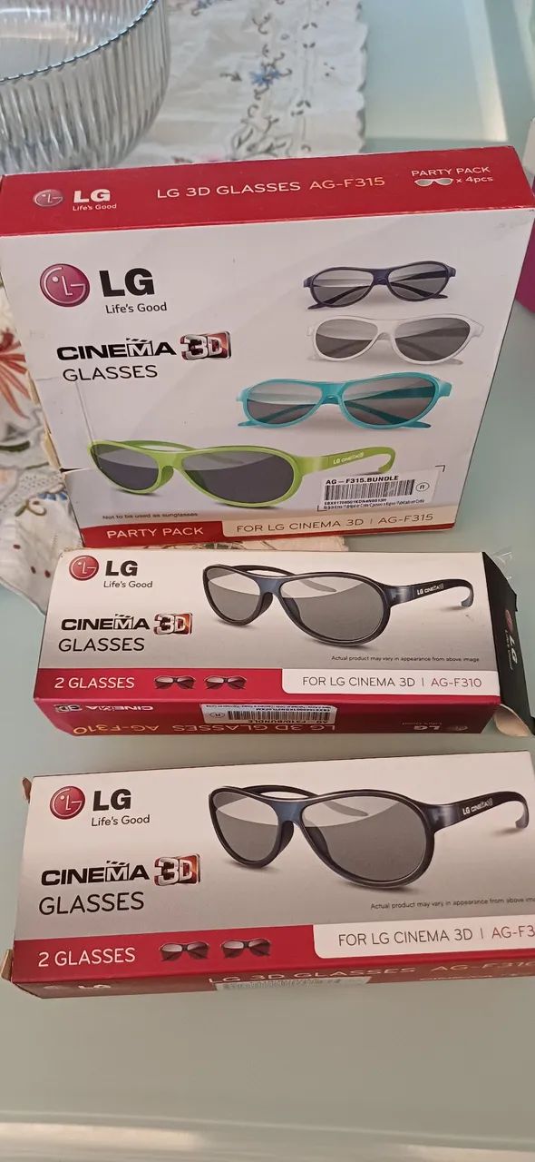 8 Óculos 3D LG