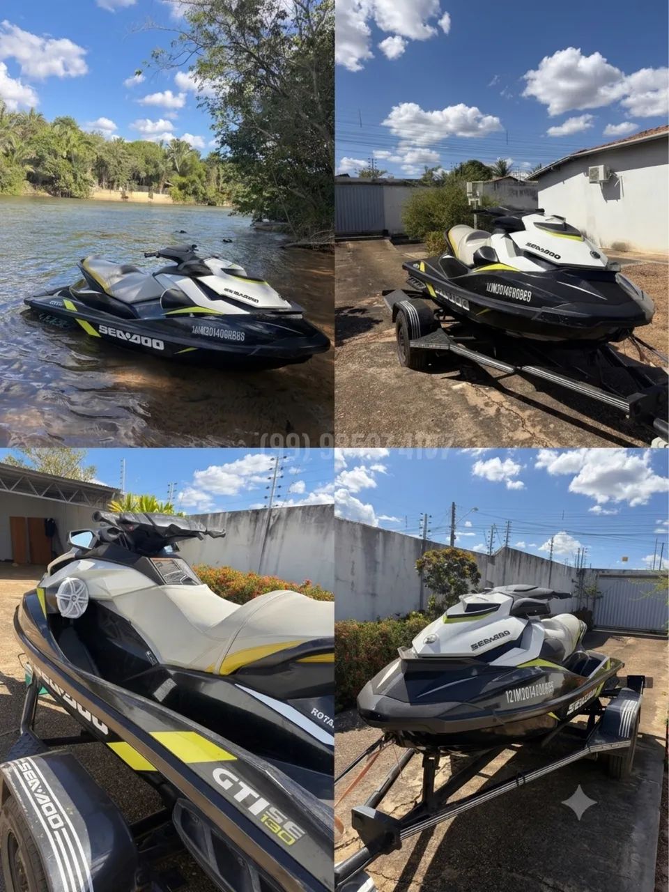 Jetski seadoo GTI 130