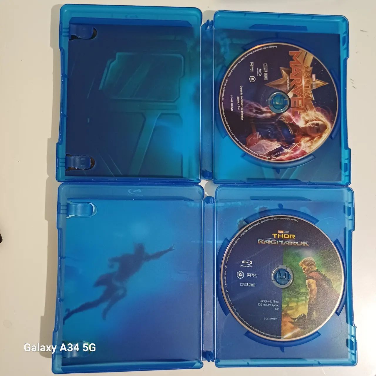 Box 5 blu-ray Marvel - Originais  - Foto 5
