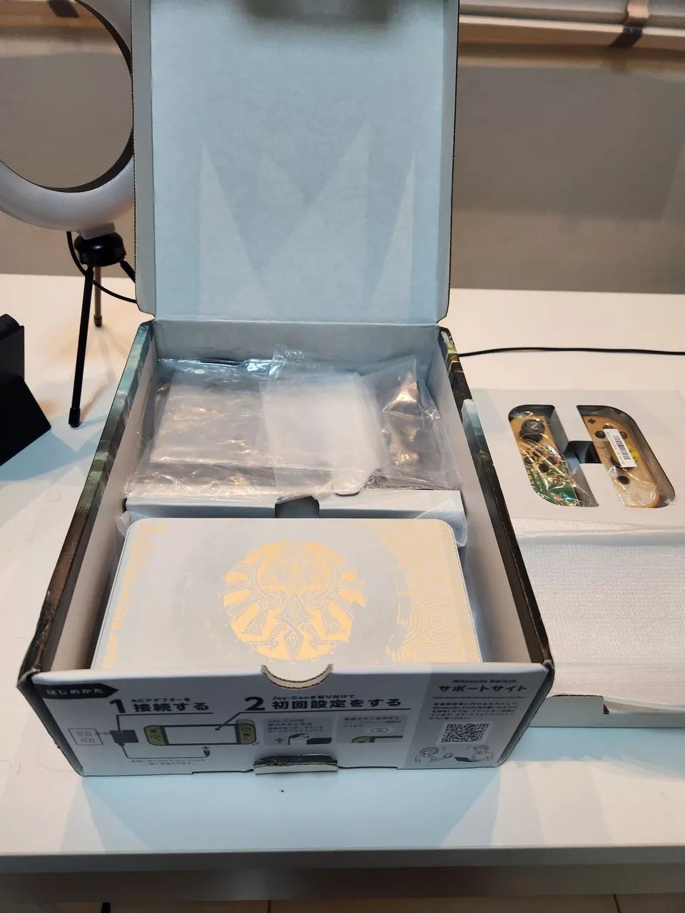 Combo completo Nintendo Switch OLED Zelda Edition + Mobapad M6S +