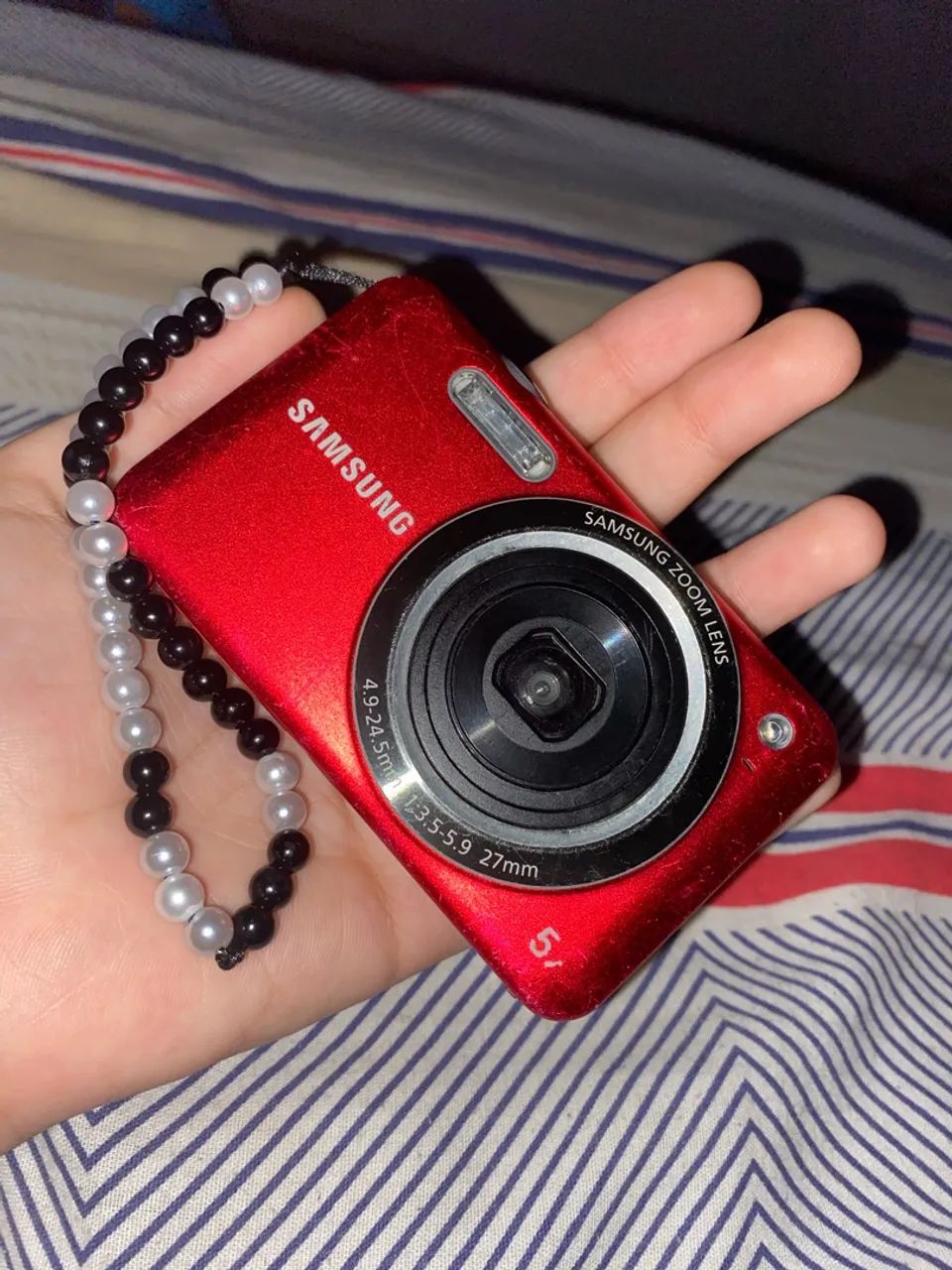 Câmera ES73 samsung vermelha - Foto 2