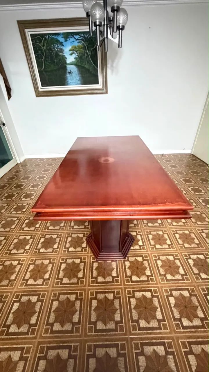 Mesa de 8 Lugares - Grande de MADEIRA - Foto 5
