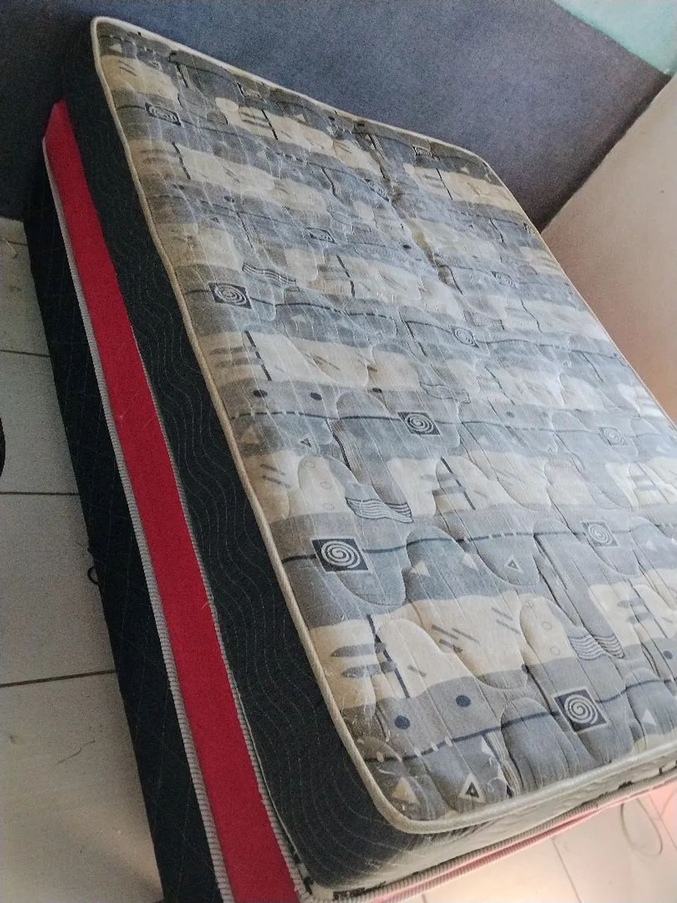 Cama casal (box e colchão)  negociável  - Foto 4