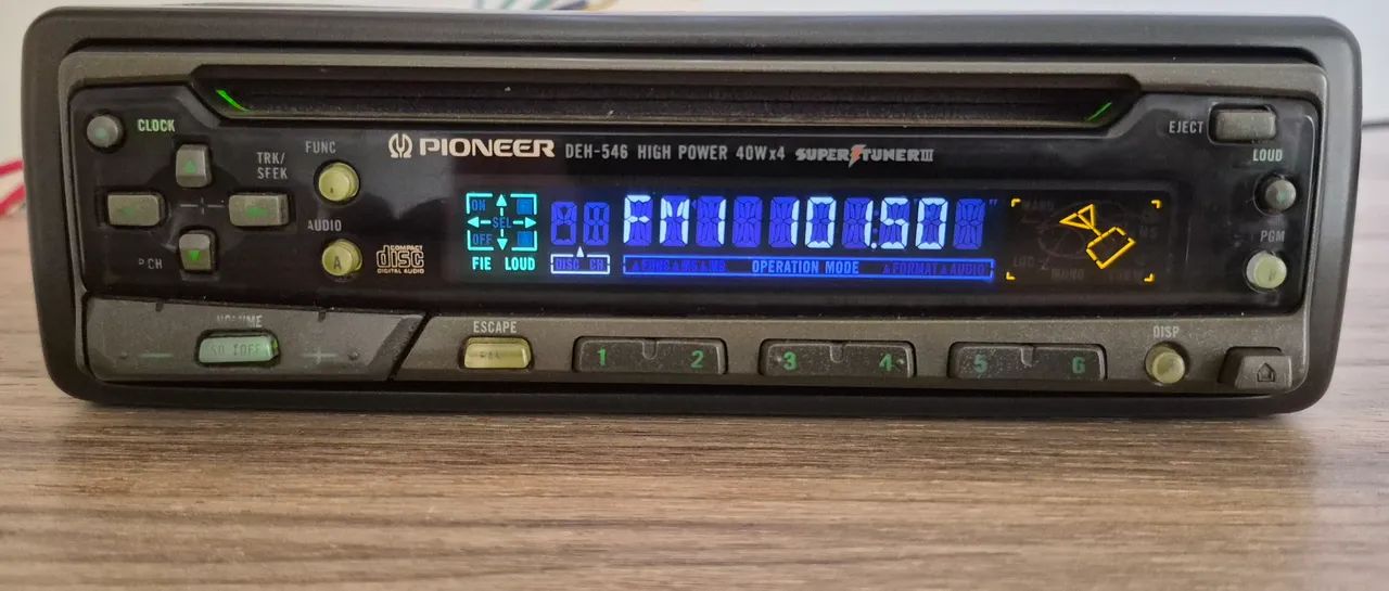 CD player Pioneer DEH 546 Bluetooth  - Foto 5