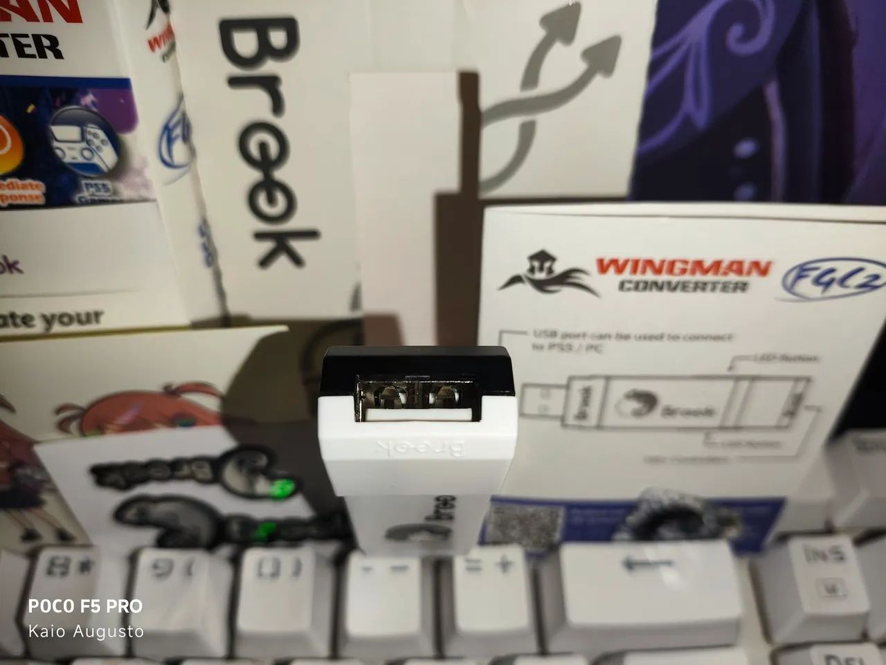 Adaptador Brook Wingman FGC2 / PS5 e PC - Foto 3