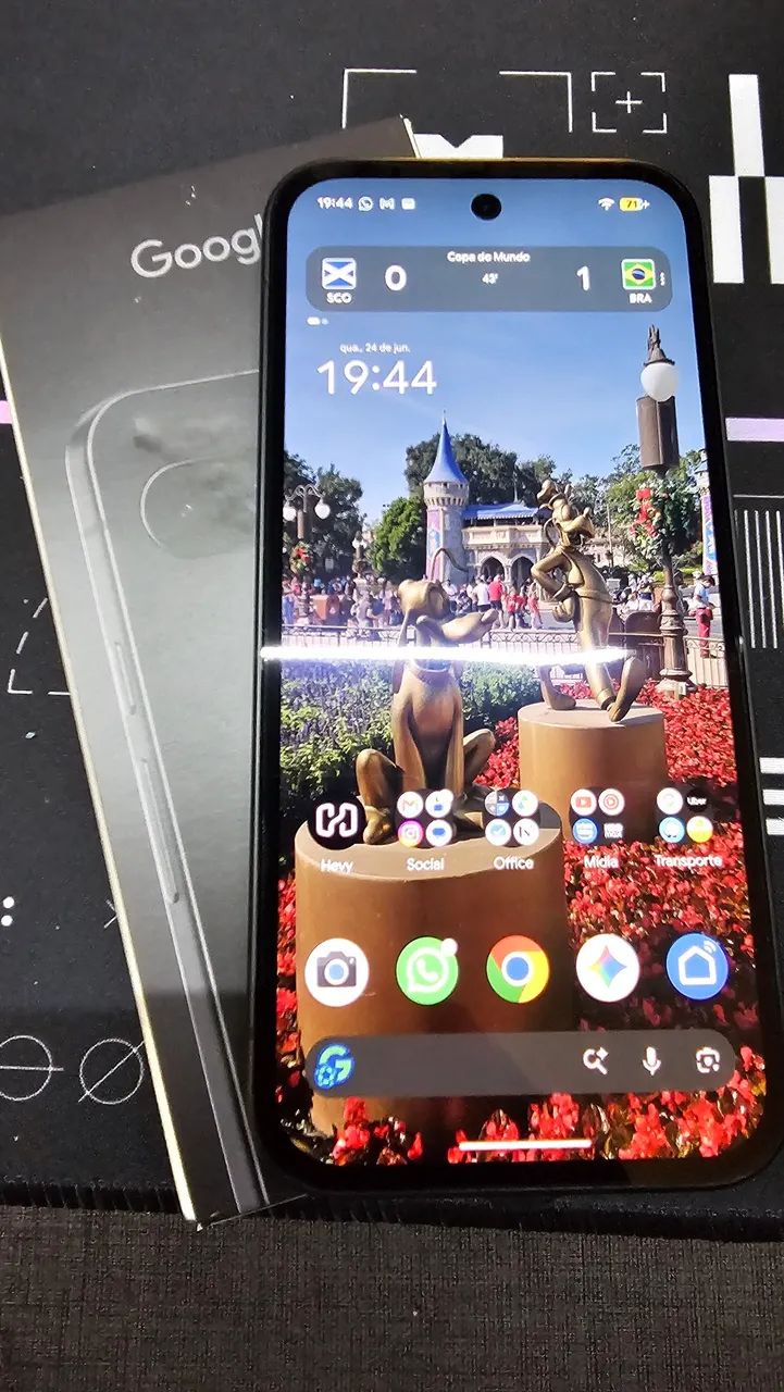 Google Pixel 9a 128gb em perfeito estado e pouco uso - Foto 3