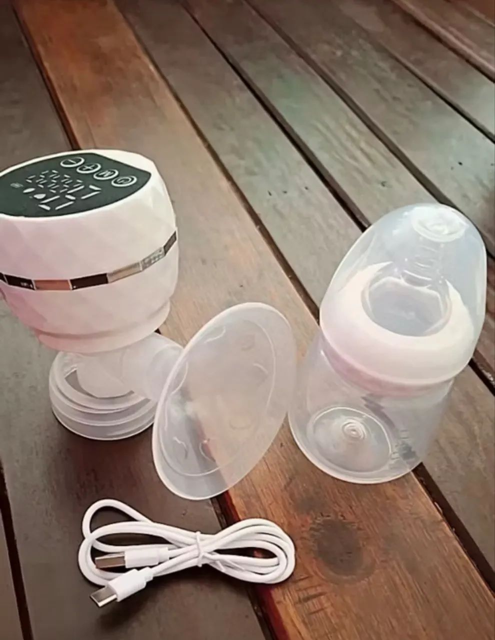 Bomba elétrica de leite