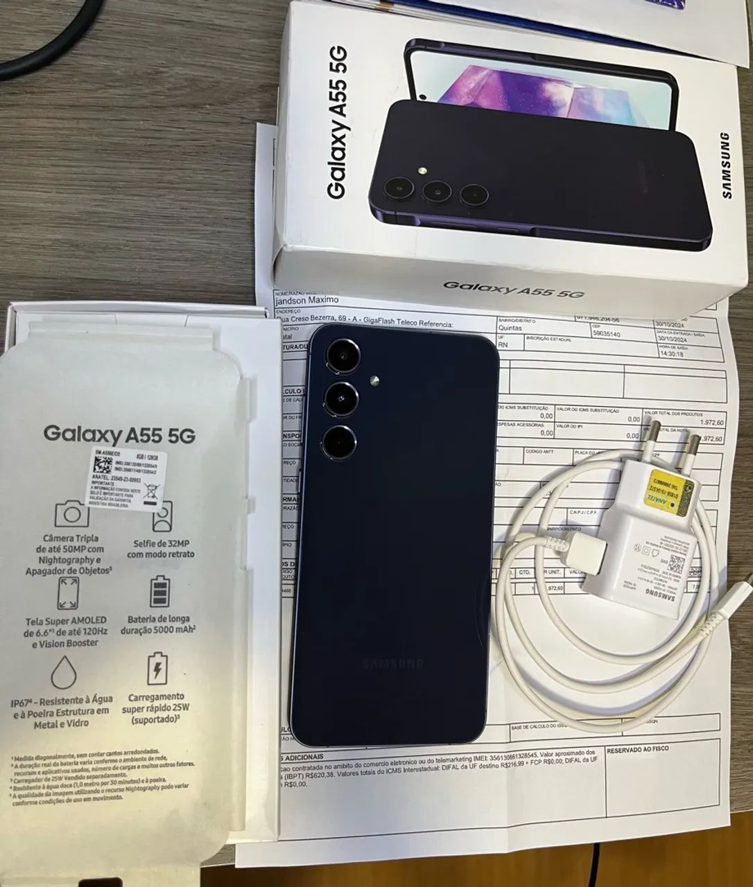 SAMSUNG A55 ZERADO - Foto 5
