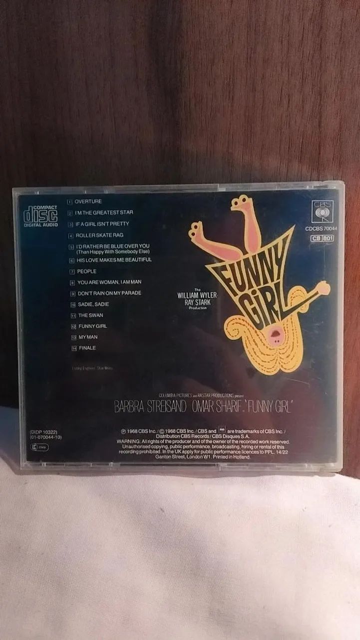CD Barbra Streisand Funny Girl  - Foto 2