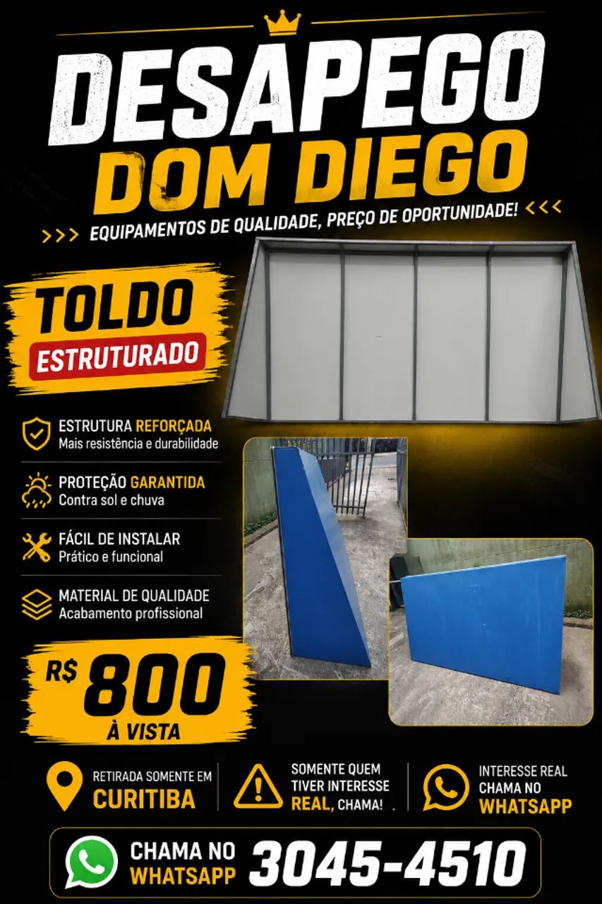 Toldo estruturado