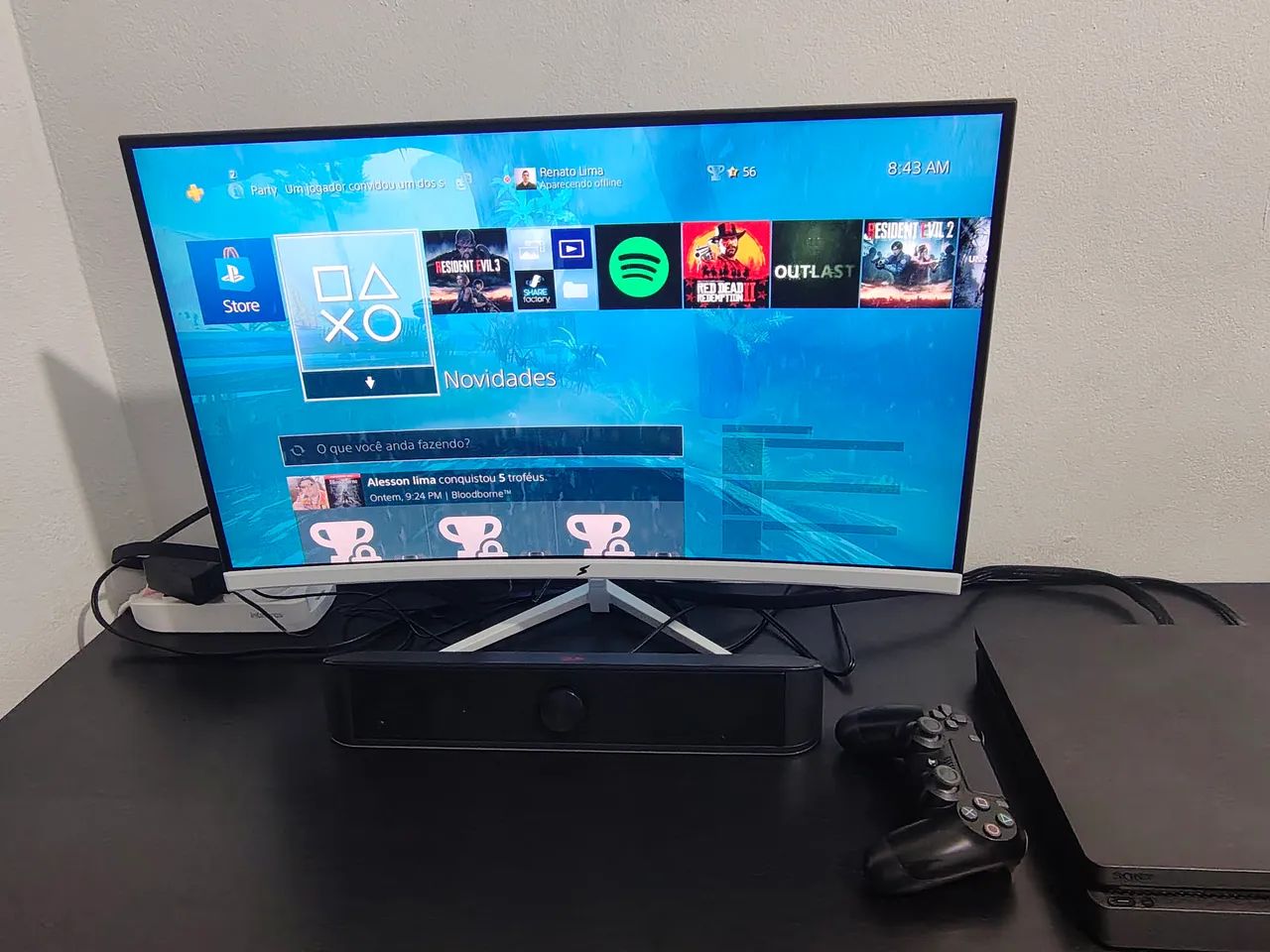 Monitor 27 polegadas 300hz curvo  - Foto 3