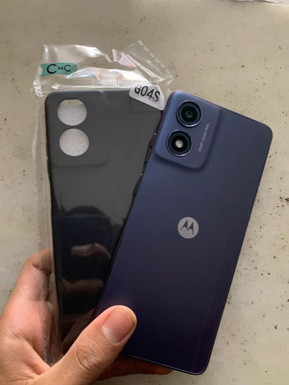 Motorola g04s com caixa e capinha  - Foto 3