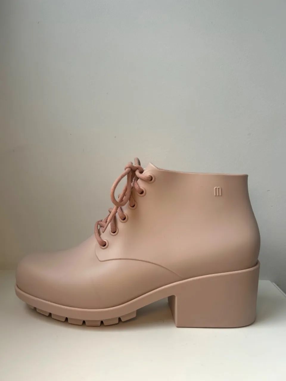 Bota Melissa Stellar II Rosa - Semi nova