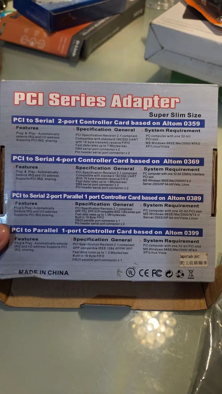 Adaptador de série PCI - Vivatech - Foto 3