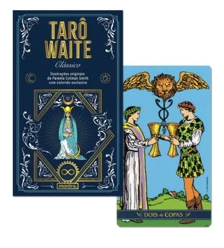 Tarô de Waite 78 Cartas com caixa