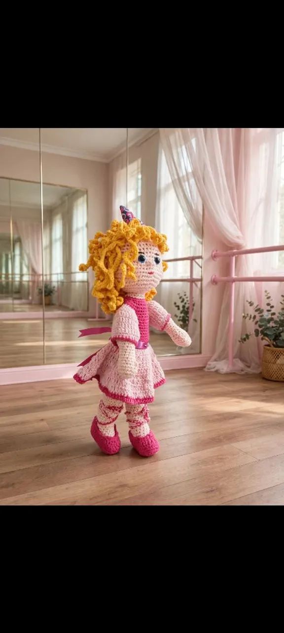 Boneca amigurumi  - Foto 2