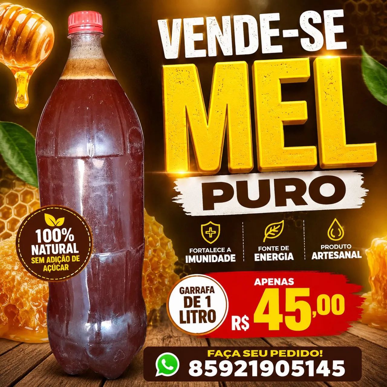 Mel puro