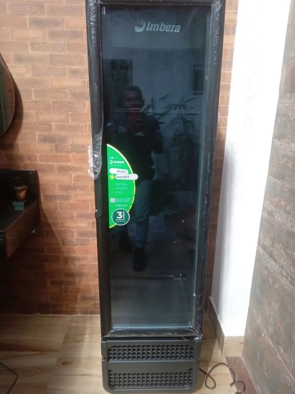 VISA COOLER IMBERA SLIM 217 LITROS - NOVO