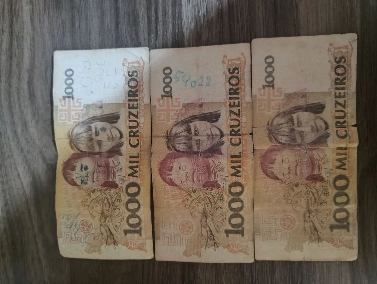 Notas de mil Cruzeiros  - Foto 2