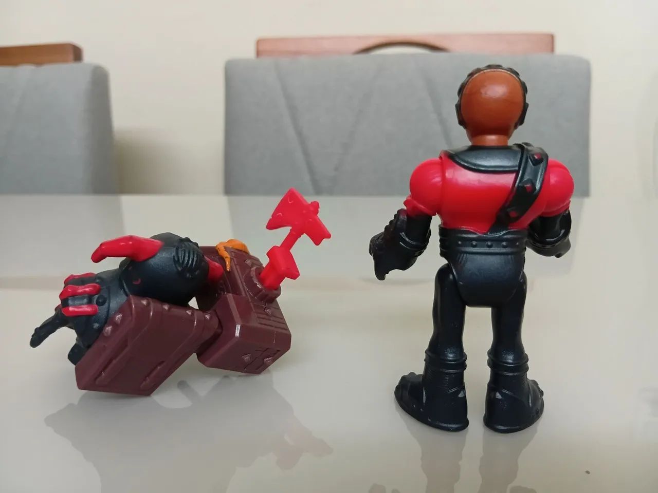 steppenwolf (lobo da estepe) dc super friends - imaginext - Foto 4