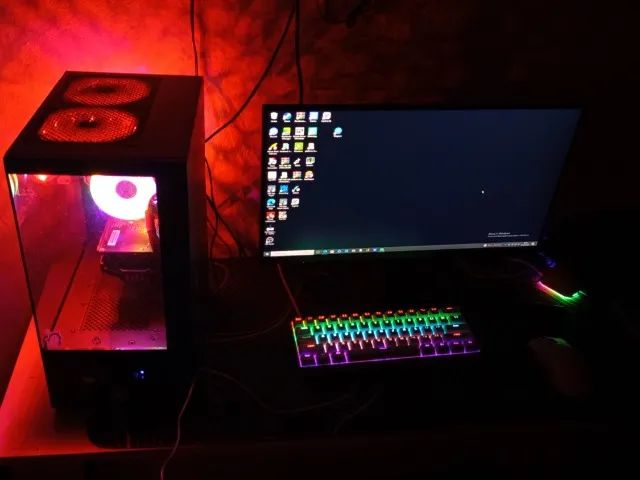 Computador a venda, kit Xeon x99 PR9-H com placa de vídeo rx 560 e 12gb de ram