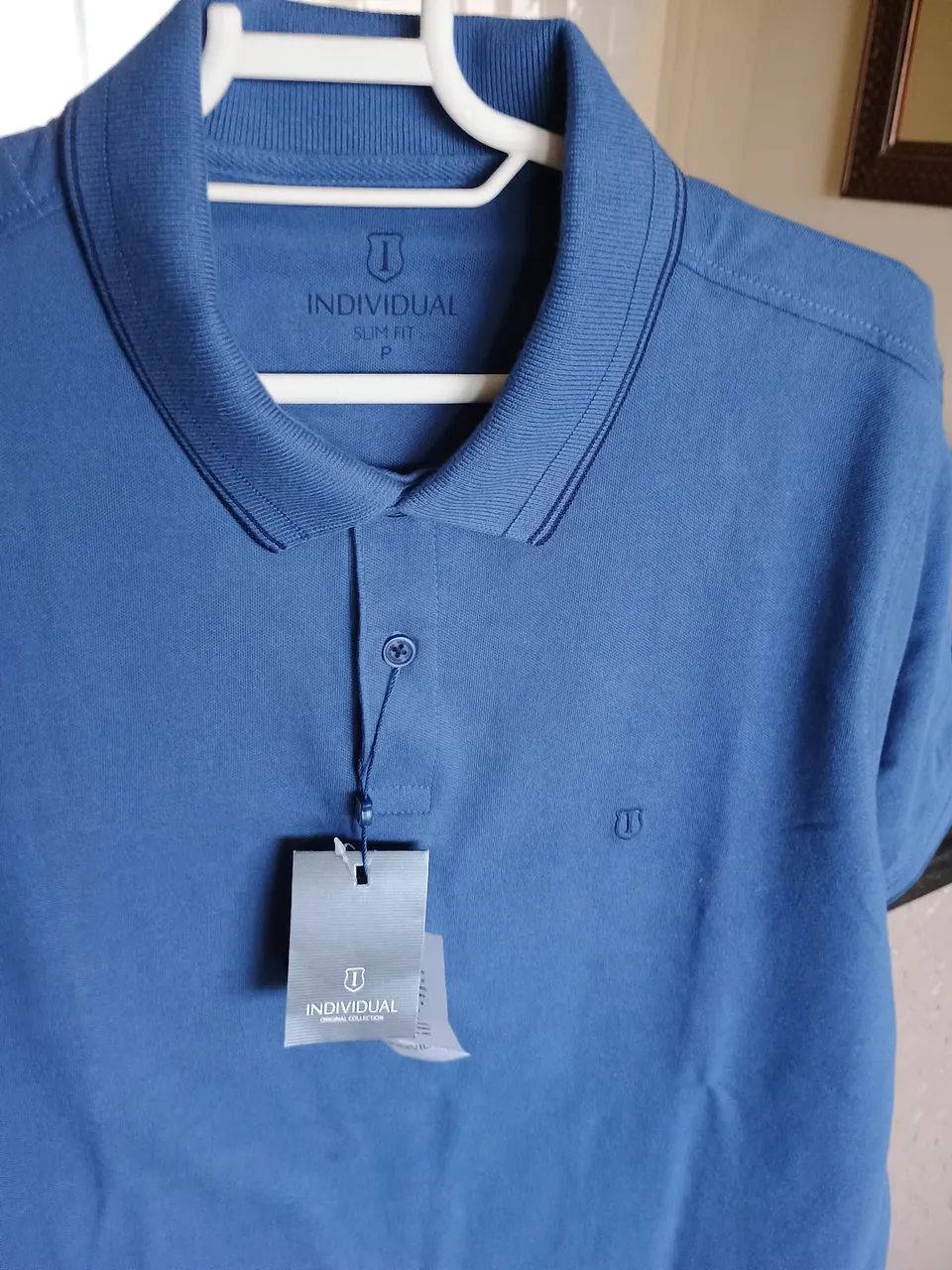 Camisa marca individual Nova e original 