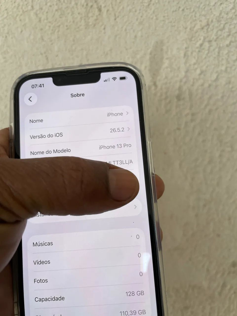 iPhone 13pro impecável de 128g com 81% de bateria tudo funcionando perfeitamente  - Foto 3