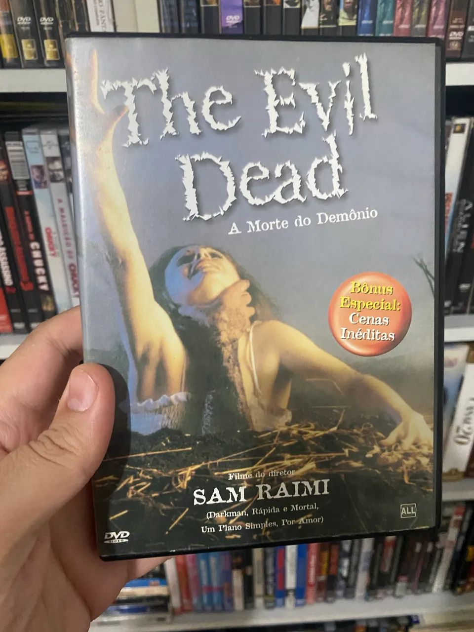 A Morte do Demônio (The Evil Dead) DVD Original Sam Raimi Terror