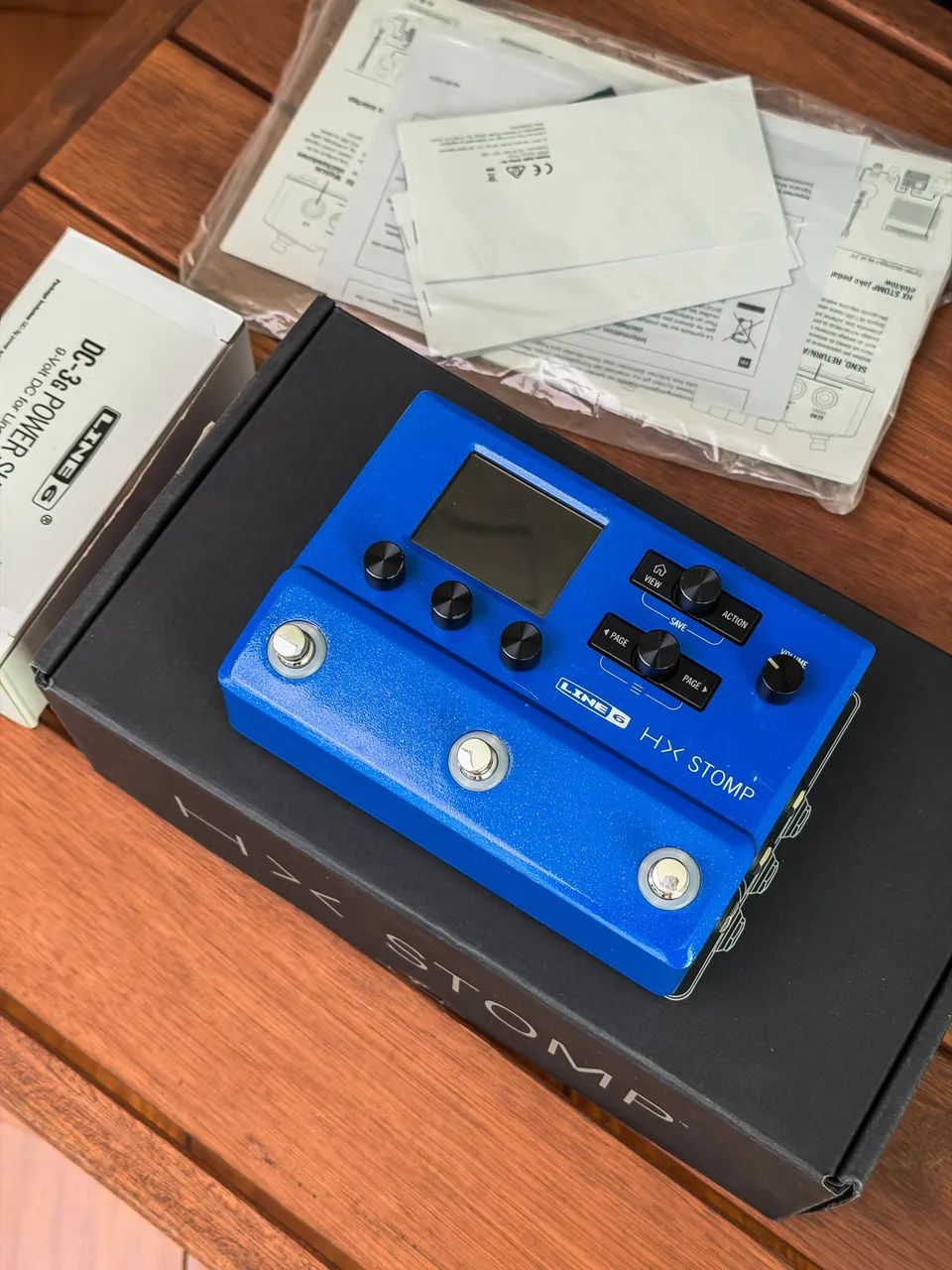 Line 6 HX Stomp Azul Limited Edition - Instrumentos musicais