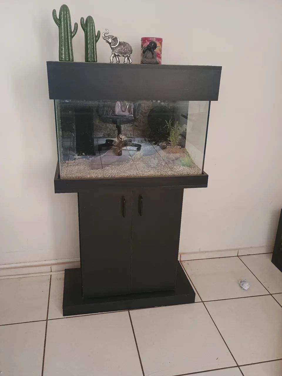 Aquário com móvel  - Foto 3