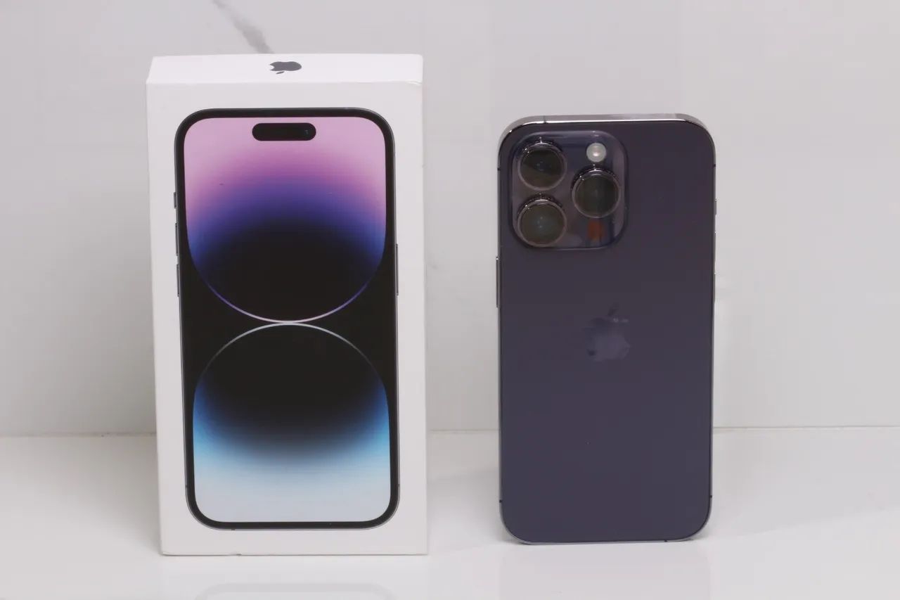 Vendo IPHONE 14 PRO 128 GB COR PURPLE - Foto 5