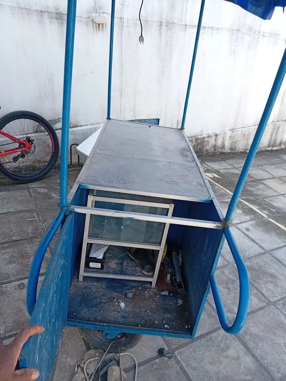 Carroça de pra vender lanches salgados.  - Foto 2