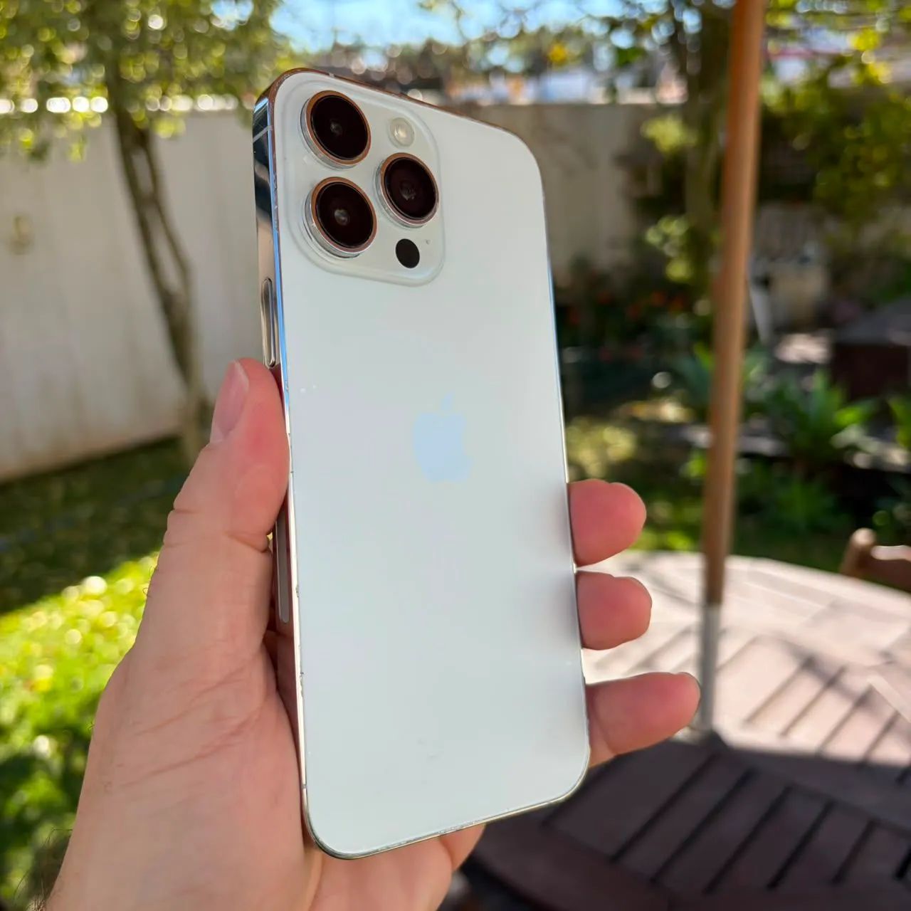 iPhone 14 Pro Max - 128GB Branco - Sem detalhes - Foto 3