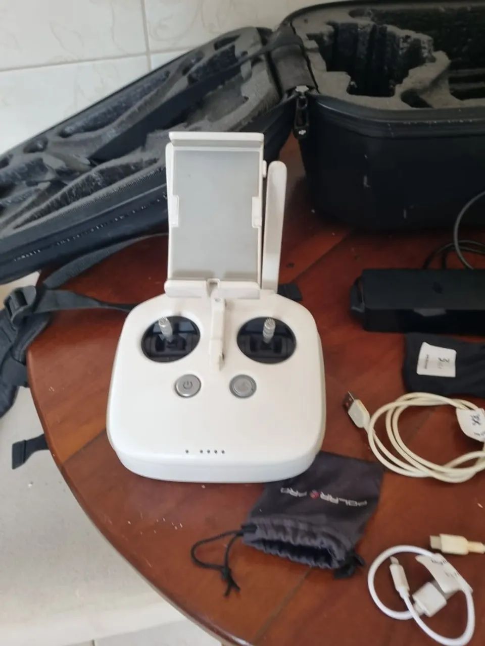 MOCHILA E CONTROLE DO DRONE DJI Phantom 3 Professional - Foto 3