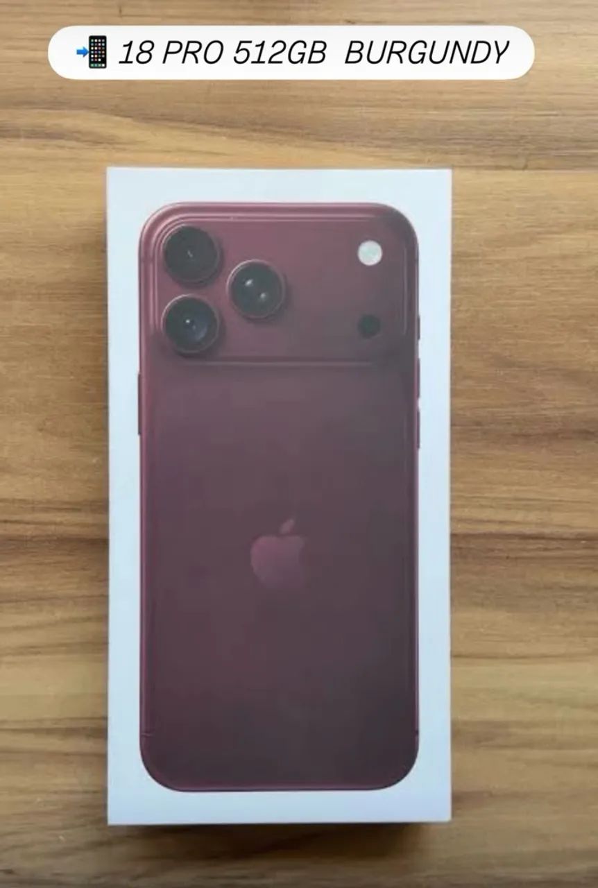 iPhone 18 Pro - Burgundy 