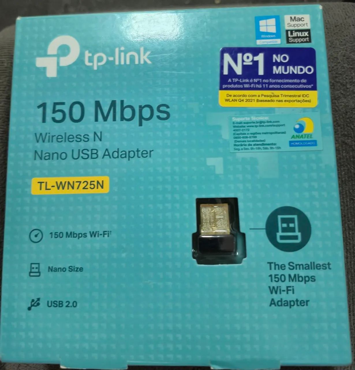 Adaptador Wi-Fi USB TP-Link 150 Mbps