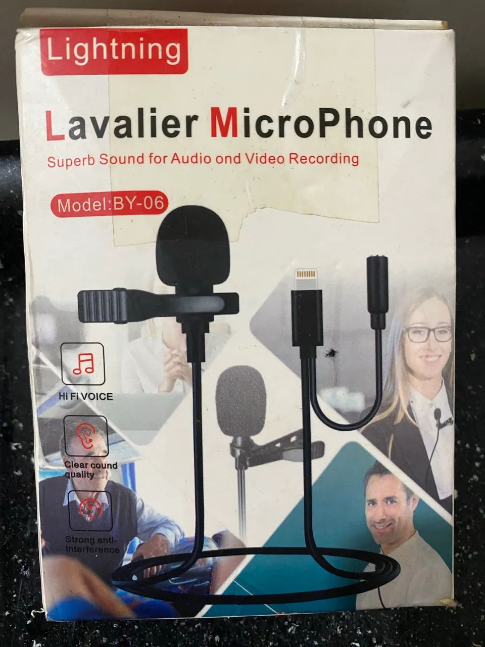     Microfone de lapela Lightning - Foto 2