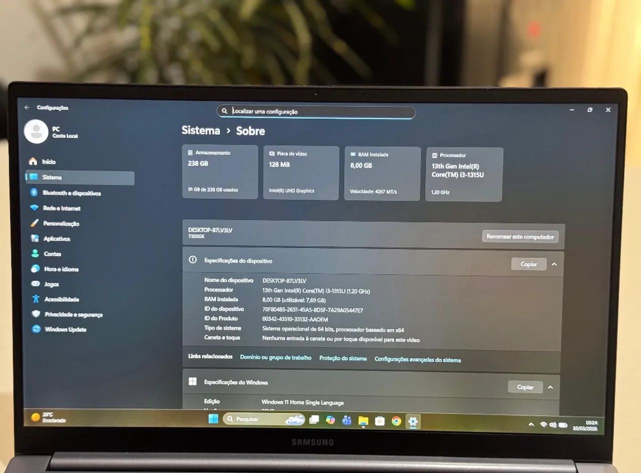 Notebook Samsung Galaxy Book 4 - Foto 4