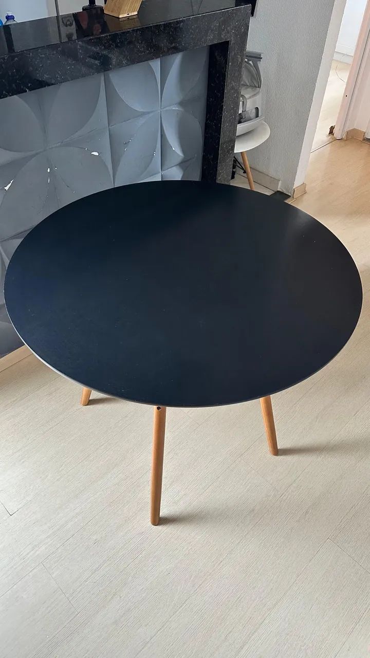 Mesa Eames Eiffel Redonda 90cm - Foto 5