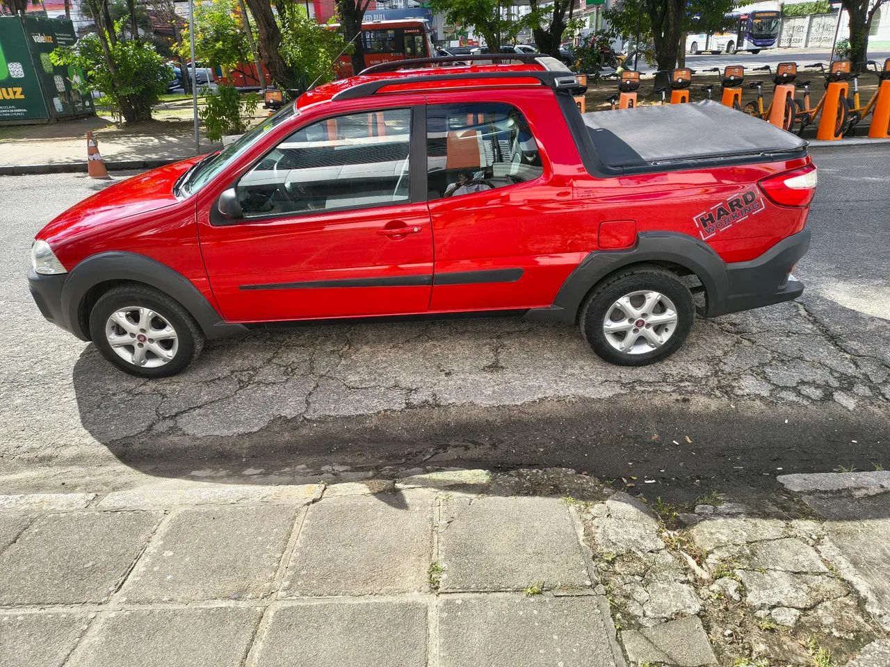 Fiat Strada Working Hard 1.4 Fire Flex 8V CD 2017 - Foto 3
