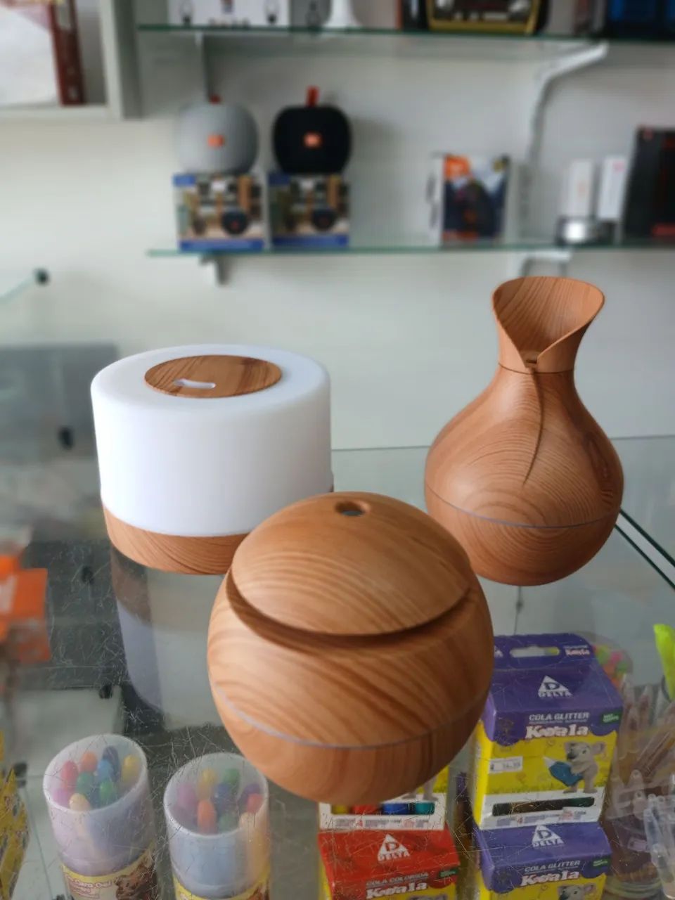 Umidificador e difusor de aromas