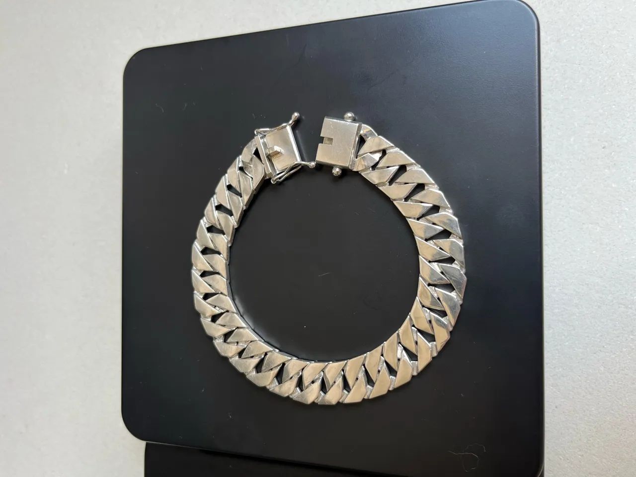 Pulseira de prata 925 Fireblade 12mm - Foto 4