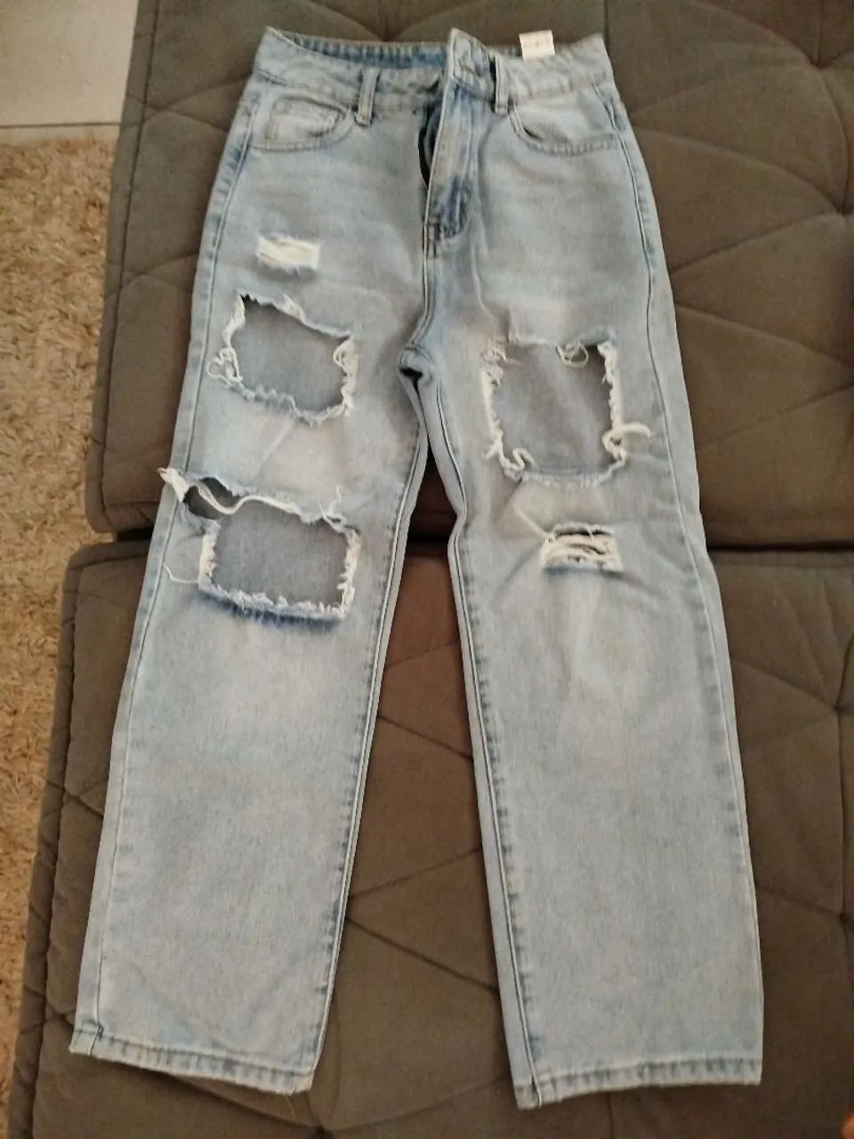 Calça jeans feminina Seminova 