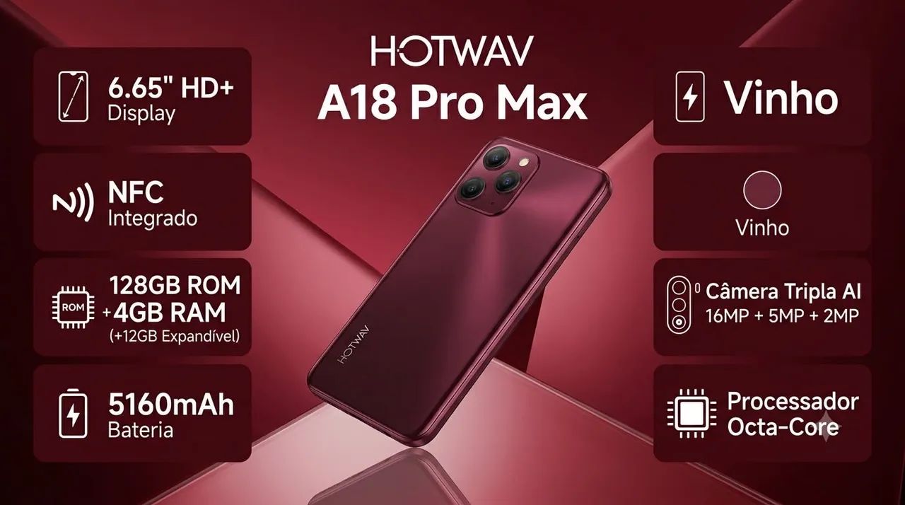 HOTWAV A18 PRO MAX - Foto 2