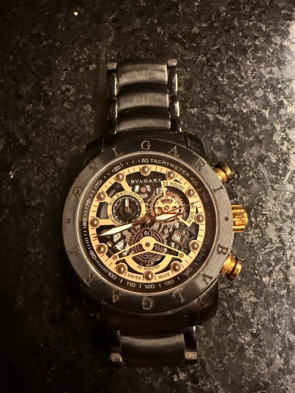 Relogio bvlgari
