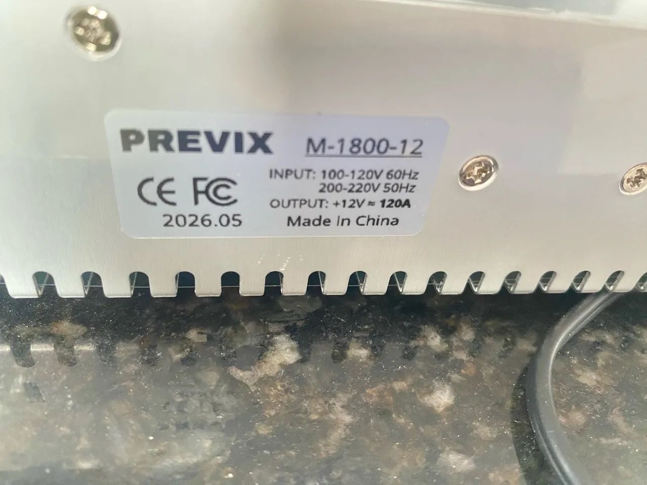Fonte chaveada 120 amperes 12 volt - Foto 2