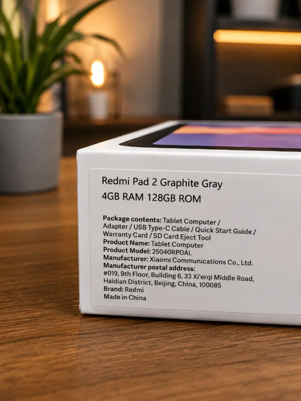 Redmi Pad 2 128/4GB Lacrado - Foto 2