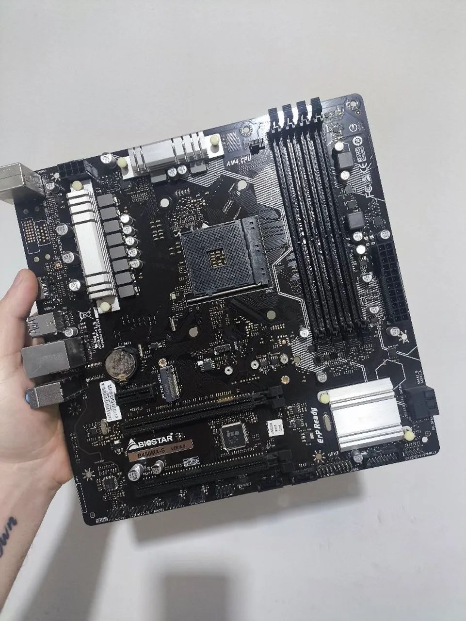 Placa Mãe B450 MX-S Biostar  - Foto 2