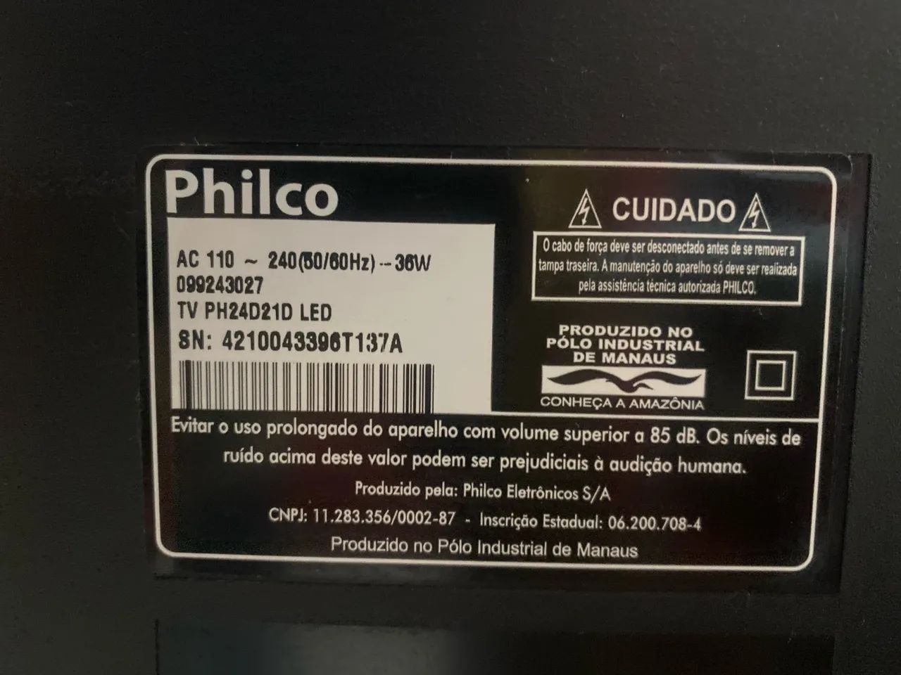TV PHILCO - 24 - Foto 2